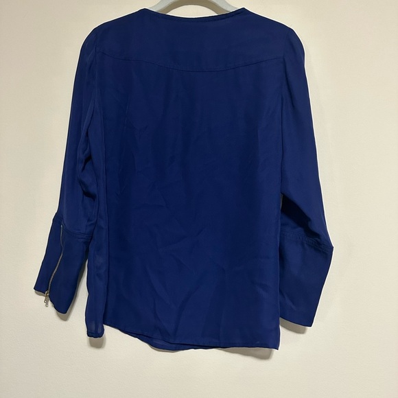 Marc By Marc Jacobs Navy Blue Blouse Size 0 - Picture 2 of 7